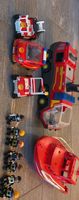 Playmobil Feuerwehr Set mit Fahrzeugen gebraucht