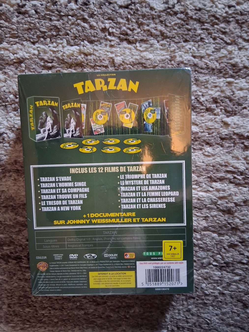 Tutti i DVDs: Tarzan – Nuovo e nell'imballaggio originale da Aigle venduto da Marcagapit 1