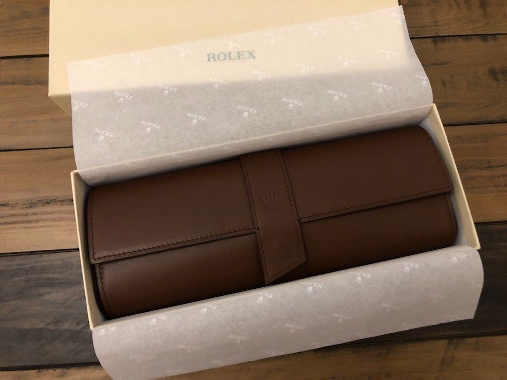 Scatole porta orologi: ROLEX UHRENROLLE / ETUI / NEU – Nuovo e nell'imballaggio originale da Zuzwil SG venduto da Timeout0707