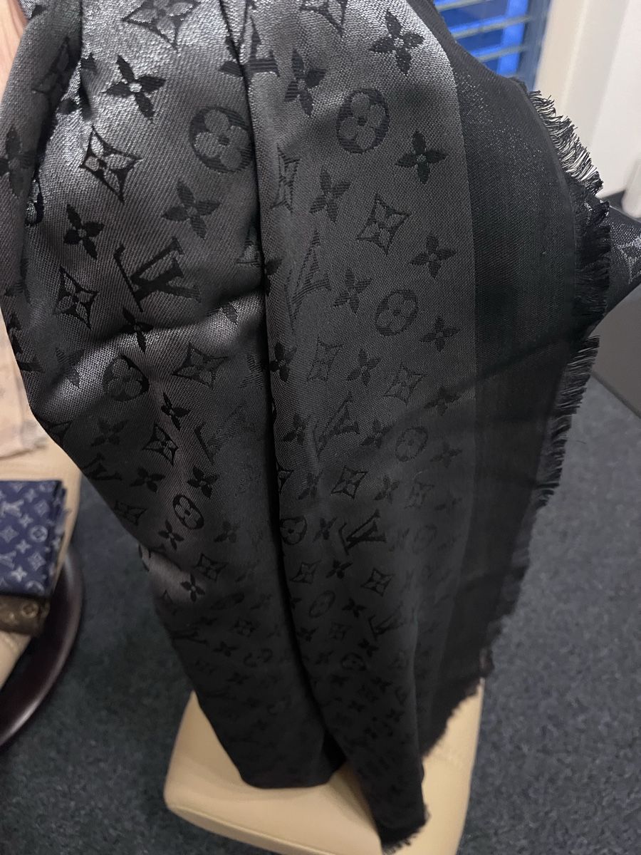 Foulard & Sciarpe: Louis Vuitton Black Scarf – Usato da Baar venduto da kri_m7t2 3