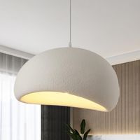 50Cm Moderne Pendelleuchte Esszimmer E27 Weisser Shell