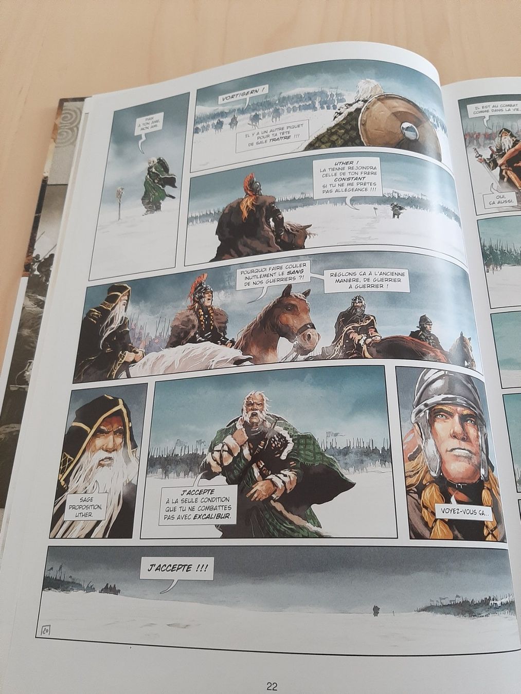 Fumetti: Excalibur chroniques : Pendragon (Edition Originale) – Nuovo (secondo la descrizione) da Bussigny venduto da jaqual 2