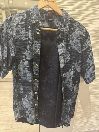 Denham shirt hemd short sleeve M Japan design