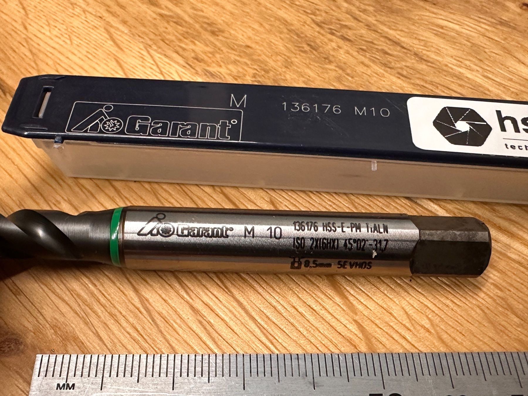 Tutti gli attrezzi: Gewindebohrer M10 Garant  >>NEU<< #9310 – Nuovo e nell'imballaggio originale da Kestenholz venduto da hstech.ch 1