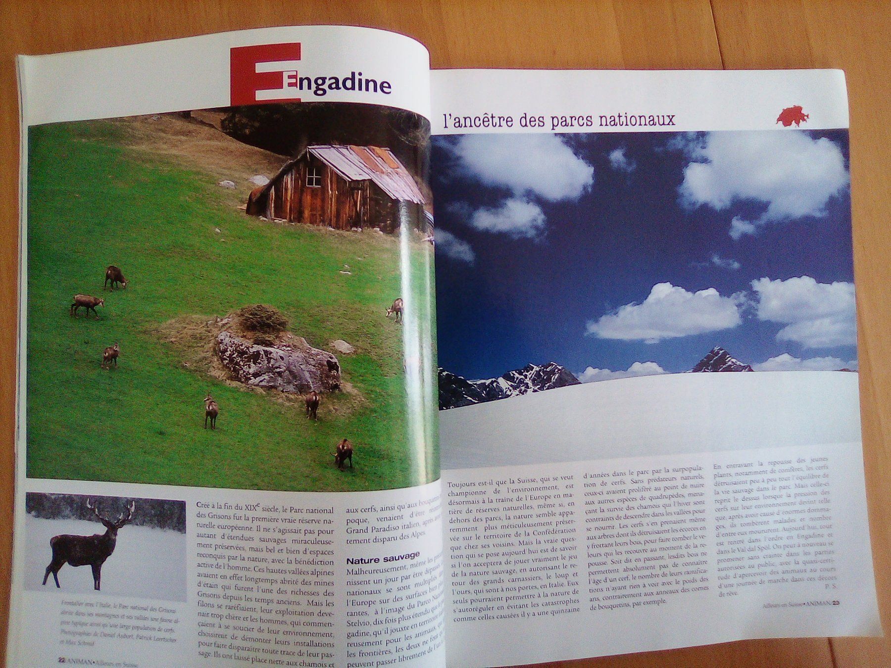 Riviste & Magazine: ANIMAN Suisse - Le voyage immédiat – Usato da Porrentruy venduto da tupatup 2