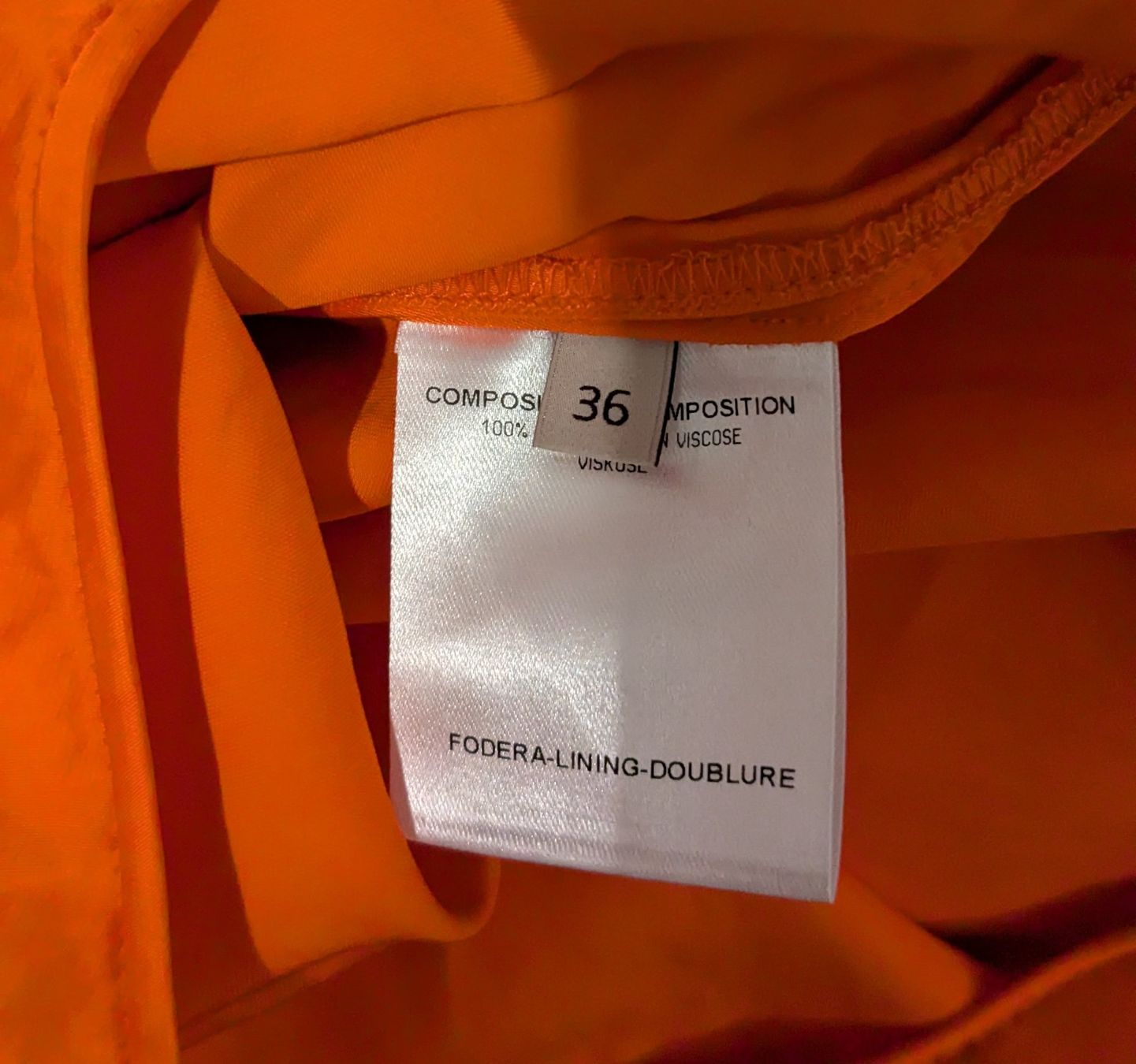 Stella McCartney Vestiti: Stella McCartney Orange One Shoulder Dress – Nuovo (secondo la descrizione) da Morges venduto da aya_65lb 2