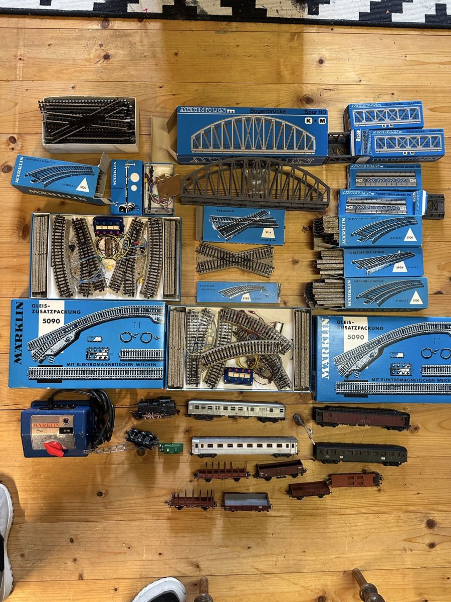 Märklin Modellini di ferrovie: Märklin H0 Eisenbahn Konvolut -  – Usato da Jona venduto da Michi8645