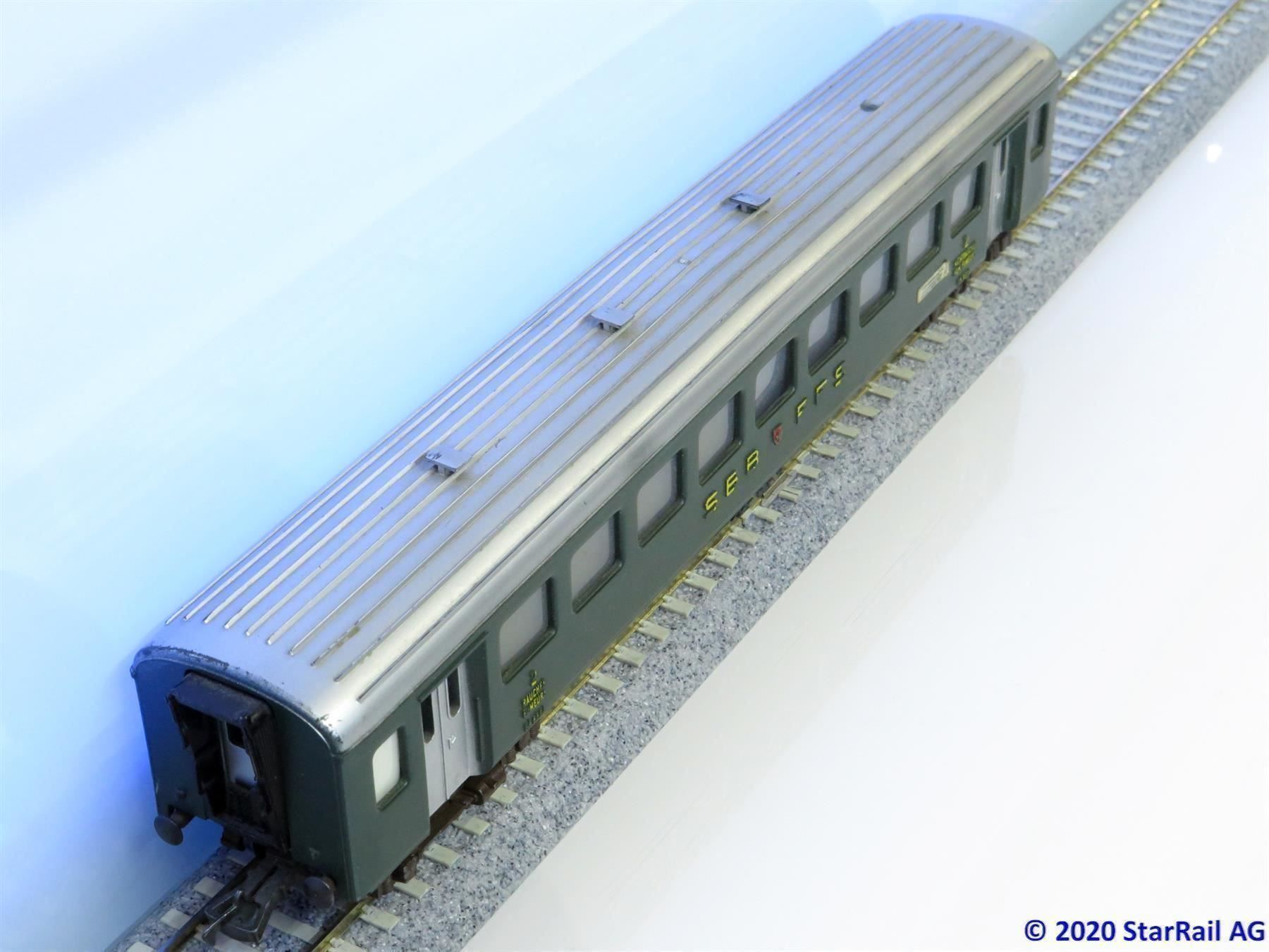 Fleischmann Modellini di ferrovie: Fleischmann 1416 Personenwagen 2. Klasse – Usato da Ennetbaden venduto da StarTrain 2