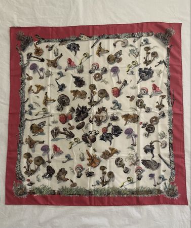 Klassisches Foulard ‘Champignons’ von Hermès Paris