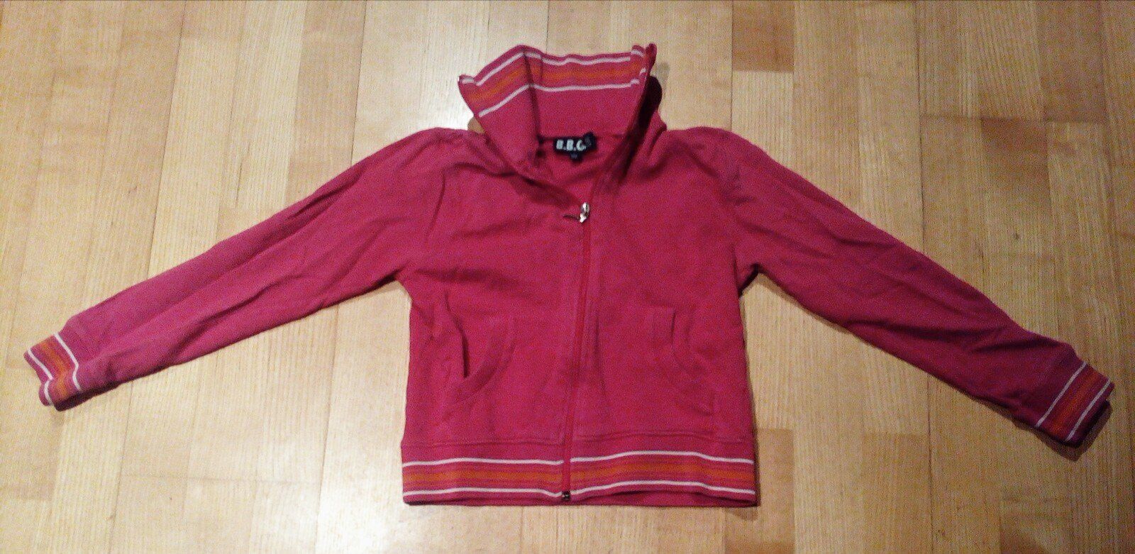 Maglioni & Felpe: Sweatjacke Pullover pink_orange, Gr. 140 – Usato da Zeneggen venduto da shemesh_