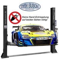 !Gratisversand! 2 Säulen Hebebühne 4.2 t BASIC halbauto.GREY