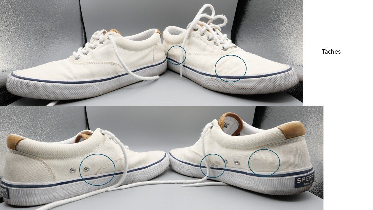 Scarpe da uomo: Sneakers SPERRY Striper II CVO White – Usato da Nyon venduto da WHTF 2