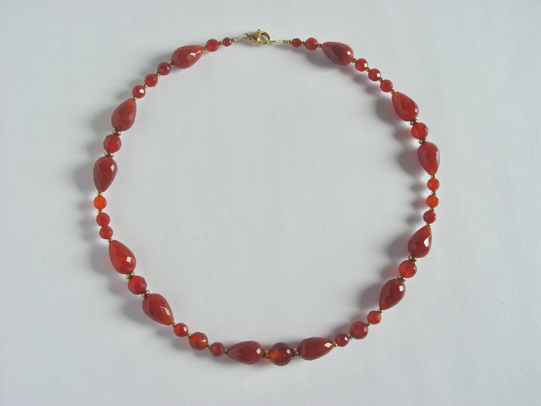 Catenine: Collier Karneol – Nuovo (secondo la descrizione) da Henggart venduto da gernli 1