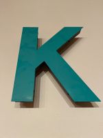 Alublech-Buchstabe K