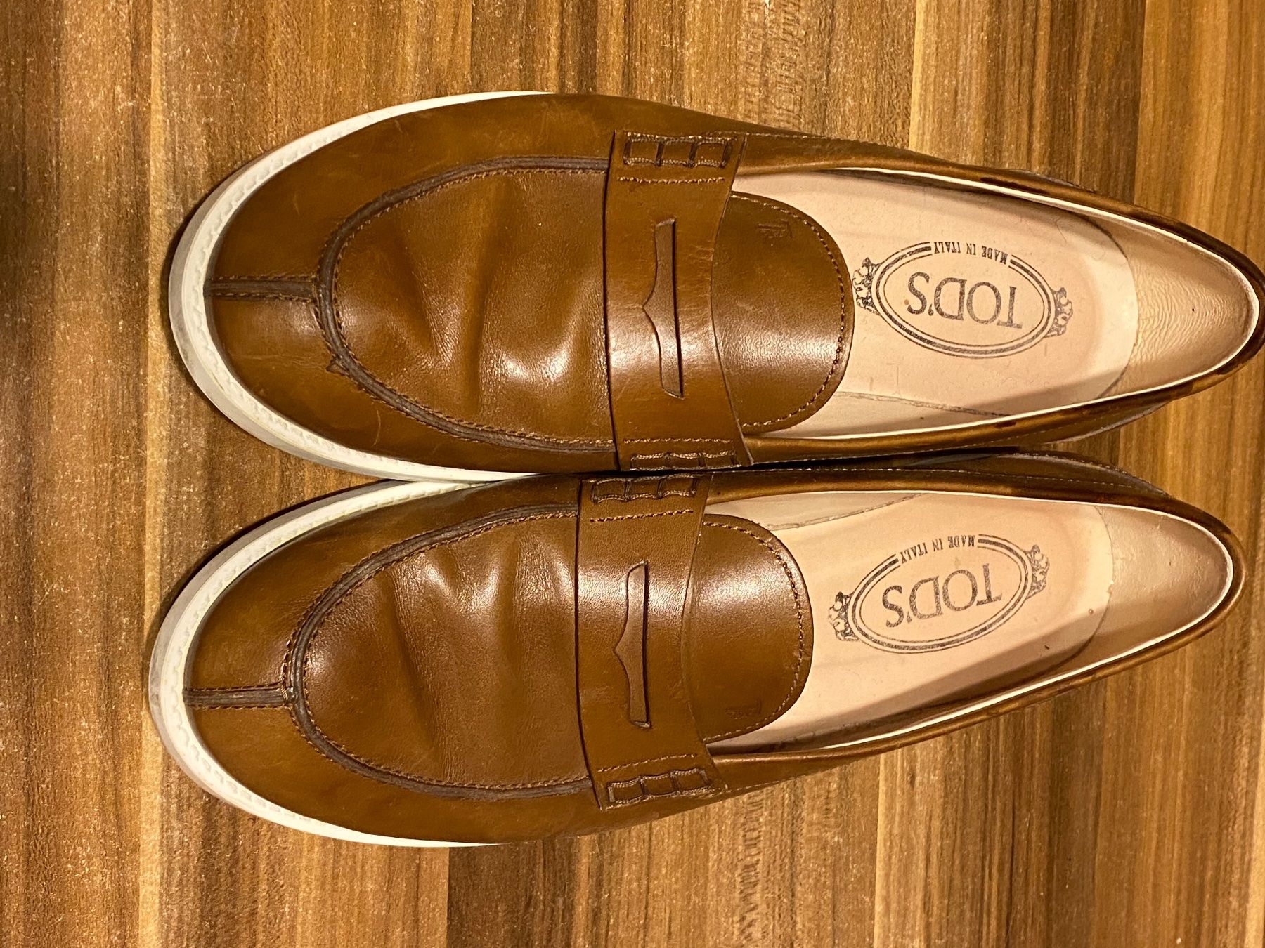 Tod'S Scarpe da donna: Tod's Loafers brown leather size 40.5 – Usato da Schlatt TG venduto da NataJan 3