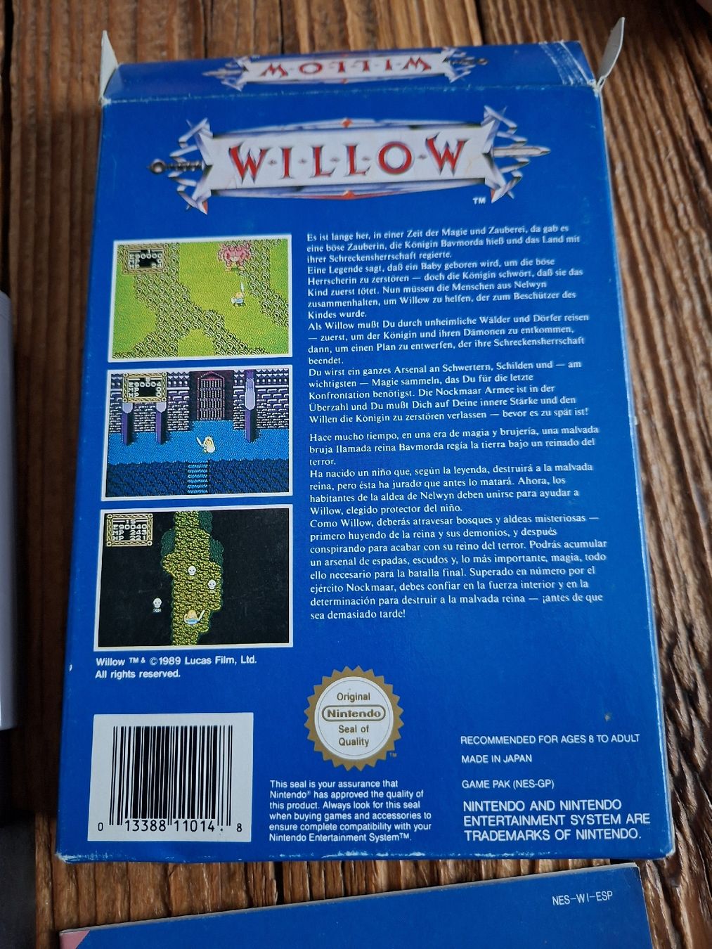 Nintendo Giochi: jeu willow nintendo nes  – Usato da Chavannes-de-Bogis venduto da senator635 2