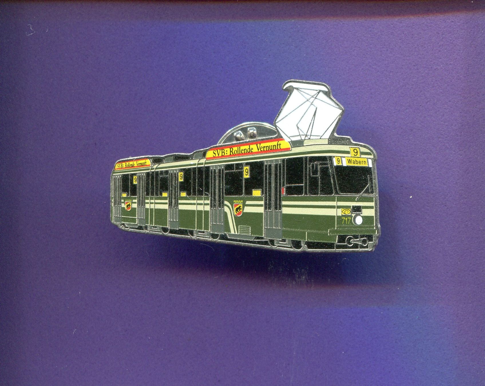 Placchette & Badge: Schmid-Müller  Be 8/8  Tram Bern  Lim.500 – Usato da Winterthur venduto da Sammleroase