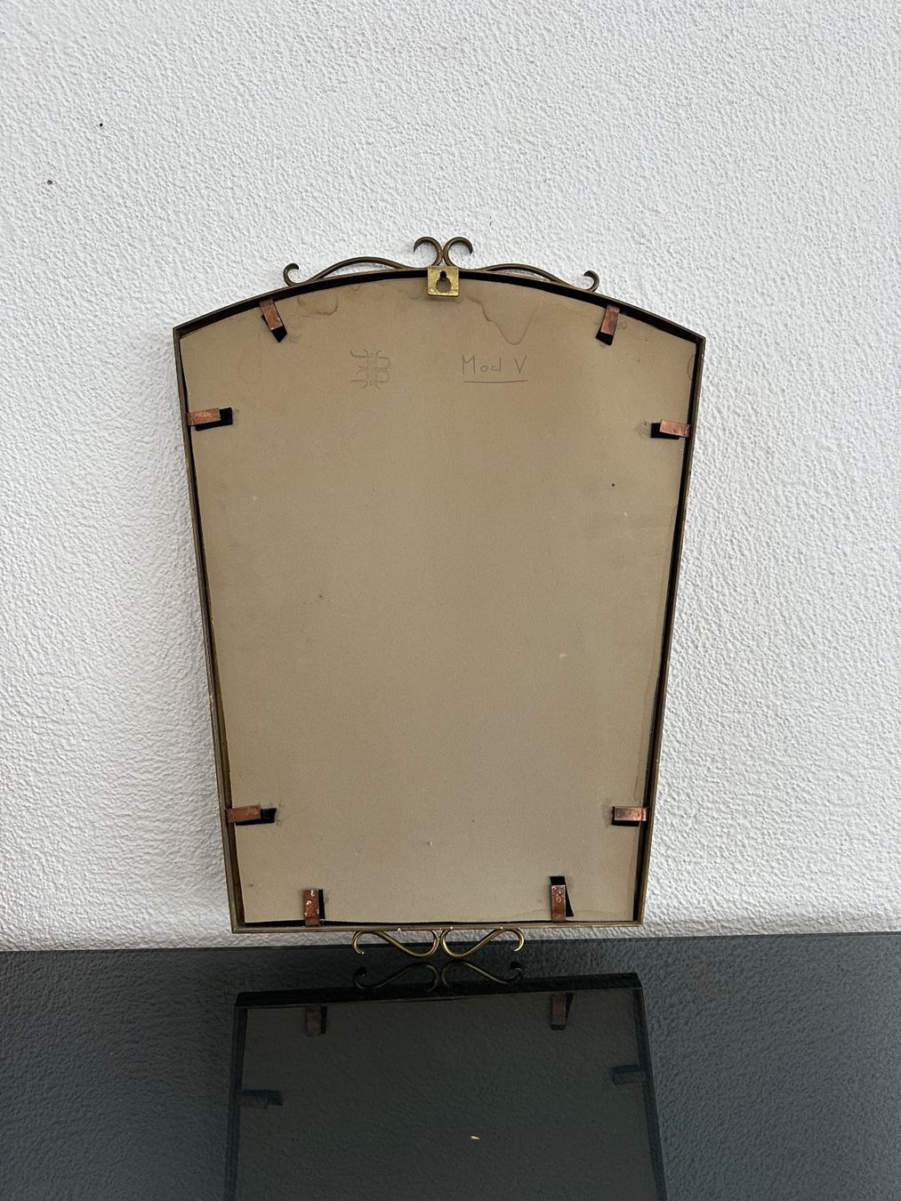 Specchi: Vintage Messing Wandspiegel – Usato da Zürich venduto da frauflufelberg 6