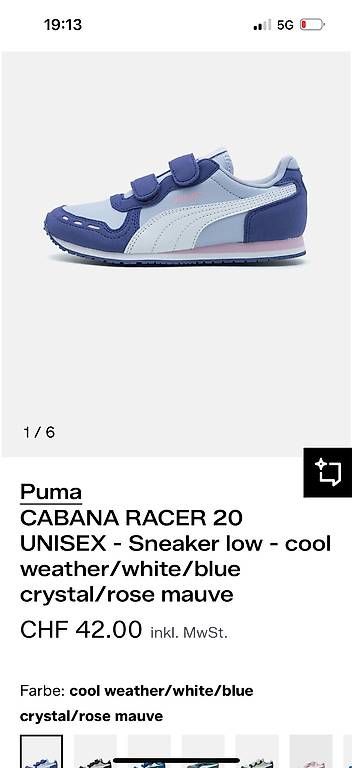 Scarpe da uomo: PUMA Sneaker 'Cabana Racer' GR.31 – Usato da Zürich venduto da majkut 4