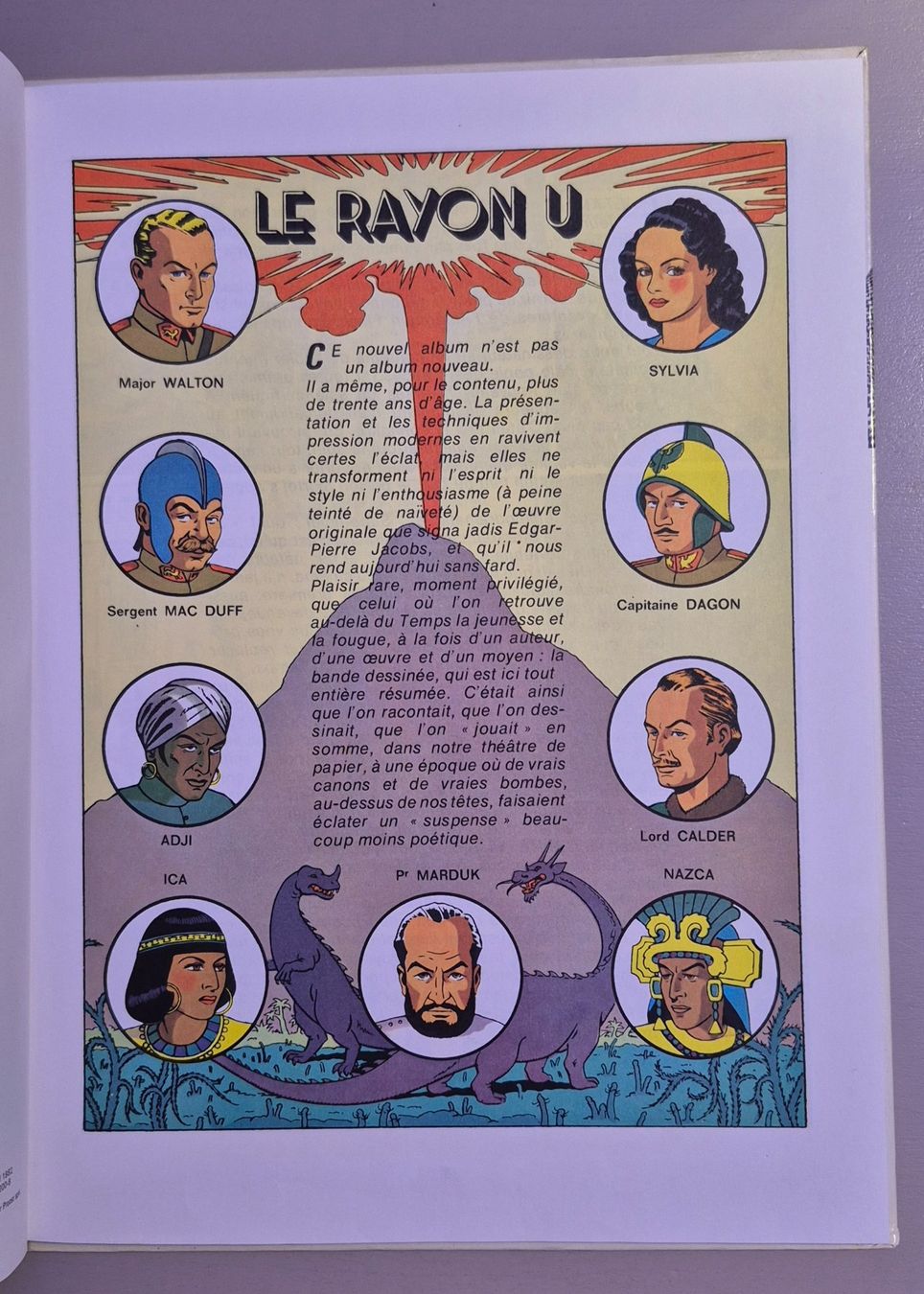 Fumetti: LE RAYON "U" - EDGAR P. JACOBS – Usato da Grand-Lancy venduto da loi_599y 3