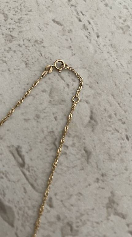 Ketten: Chaîne or 9ct maille Singapour – Gebraucht aus Satigny von Pauline_1987 2