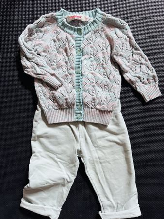 Luxury BabySet-Aymara Strickjacke& SteiffHose|PimaBW|Top