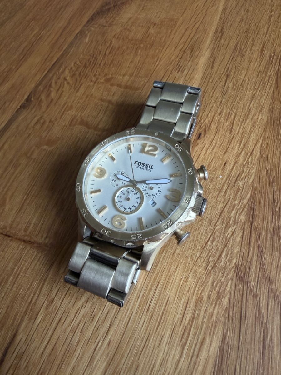 Fossil Uhren: Fossil Herrenuhr Chronograph Edelstahl! – Defekt aus Zug von car_fr2j 3