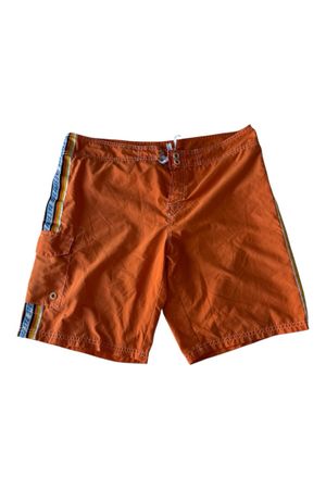 Dolce & Gabbana Herren Badehose Orange – Gr. M – Original