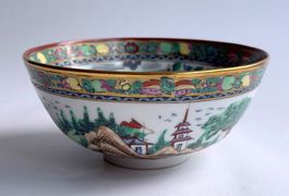 Handbemalte chinesische Porzellanschale*****