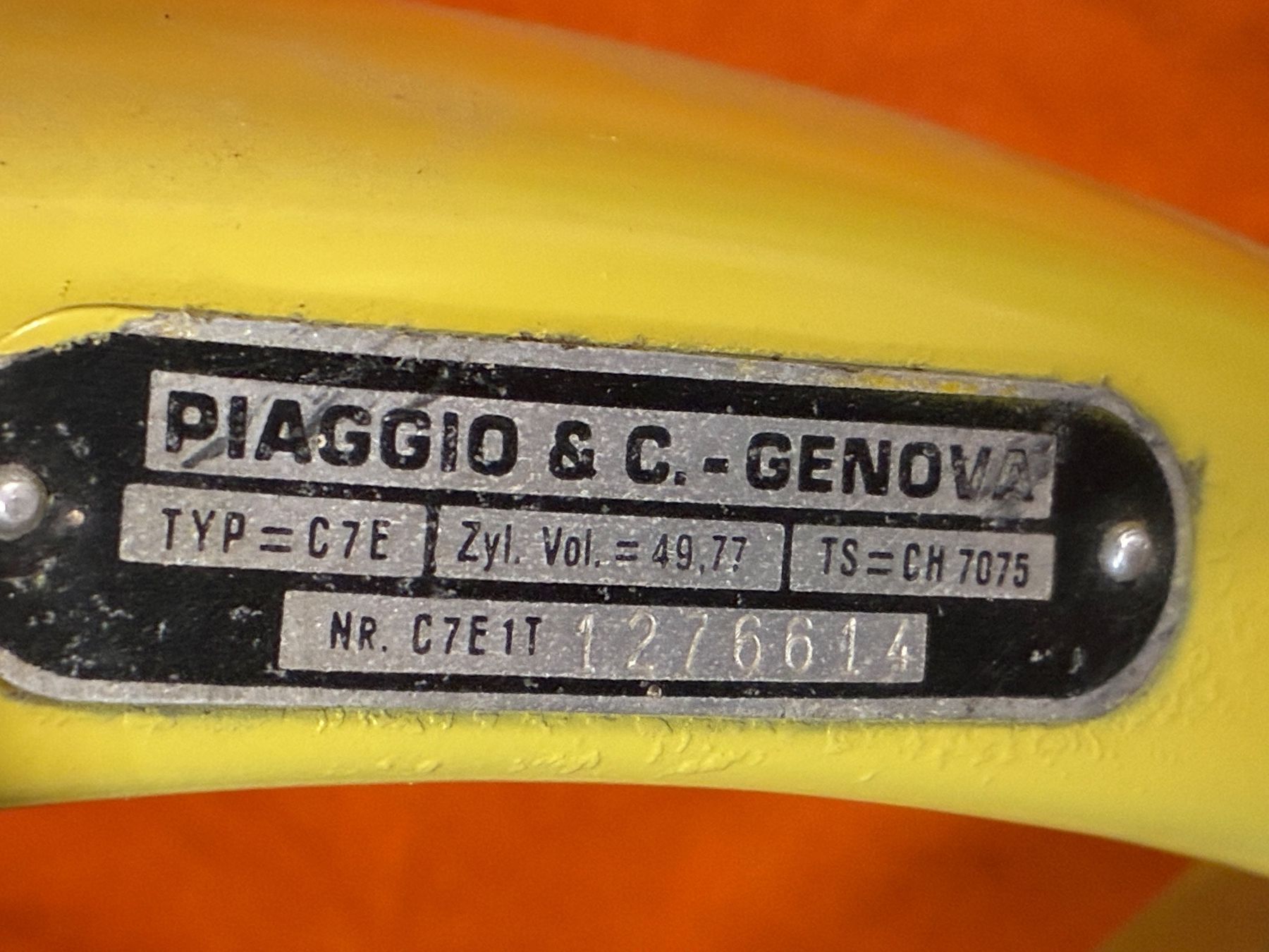 Piaggio Ciclomotori: Piaggio Ciao C7E1T mit Ausweis – Usato da Wyssachen venduto da Marcobikerfree 1