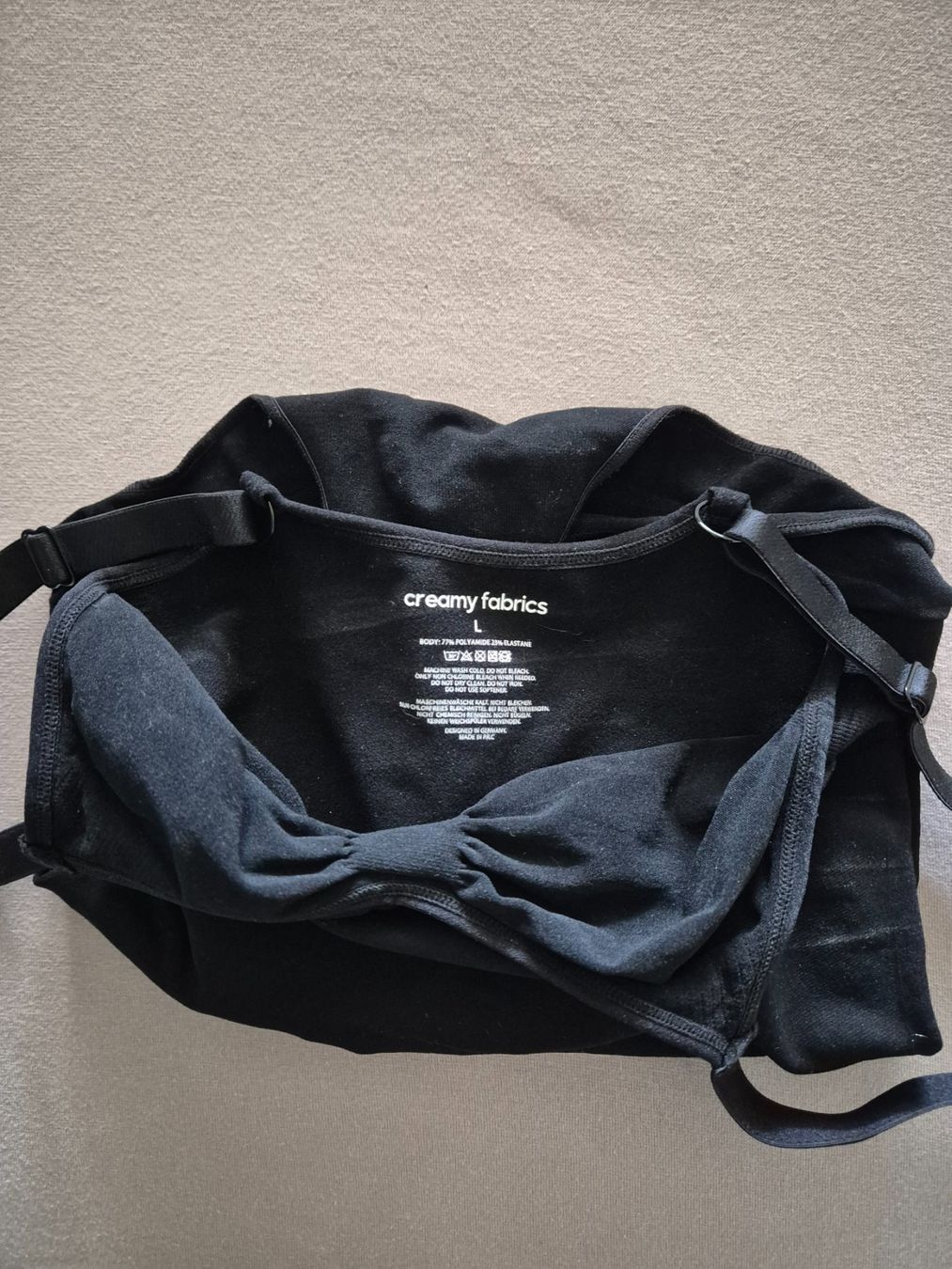 Sonstige Unterwäsche: Schwarzer Body von Creamy Fabrics – Neu (gemäss Beschreibung) aus Luzern von Yel_low 2