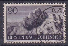 Liechtenstein 1937-38: 90 Rp. 3 Schwestern - Kat. 60.--
