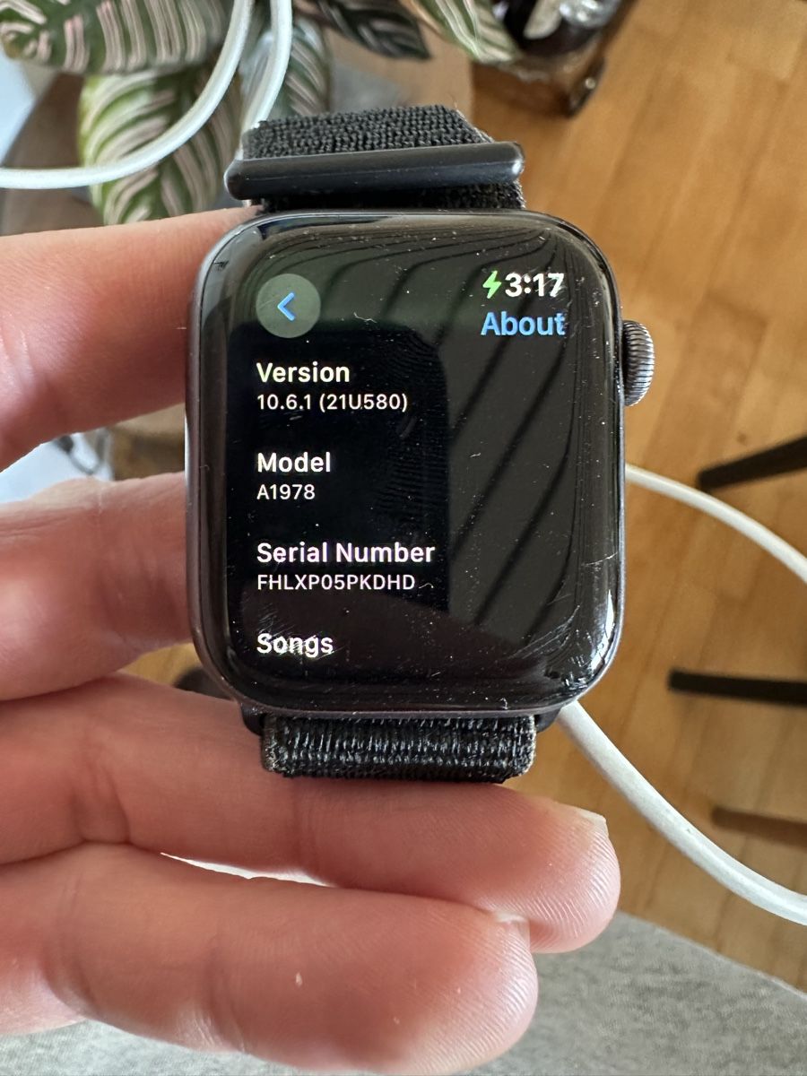 Apple Smartwatch: Apple Watch Series 4 Nike Edition - Gebraucht – Usato da Luzern venduto da gabrlstapler 6