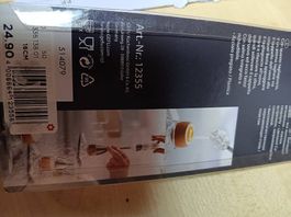 Rompiuova GEFU "OVO" acciaio inox, nuovo!