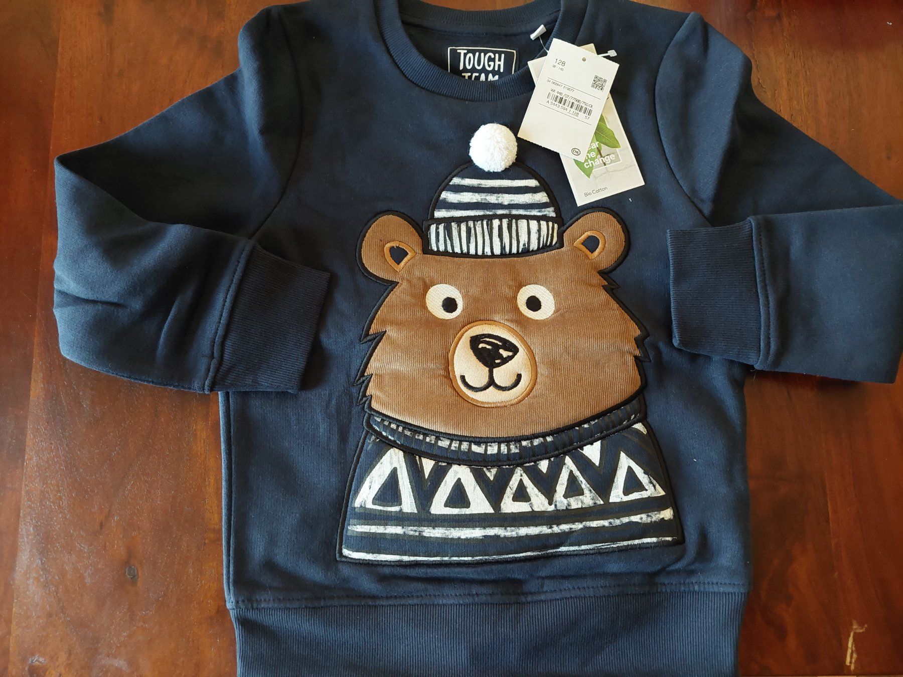 C&A Maglioni & Felpe: C&A Pullover Bär Grösse 128 – Nuovo e nell'imballaggio originale da Beckenried venduto da Havacola 4