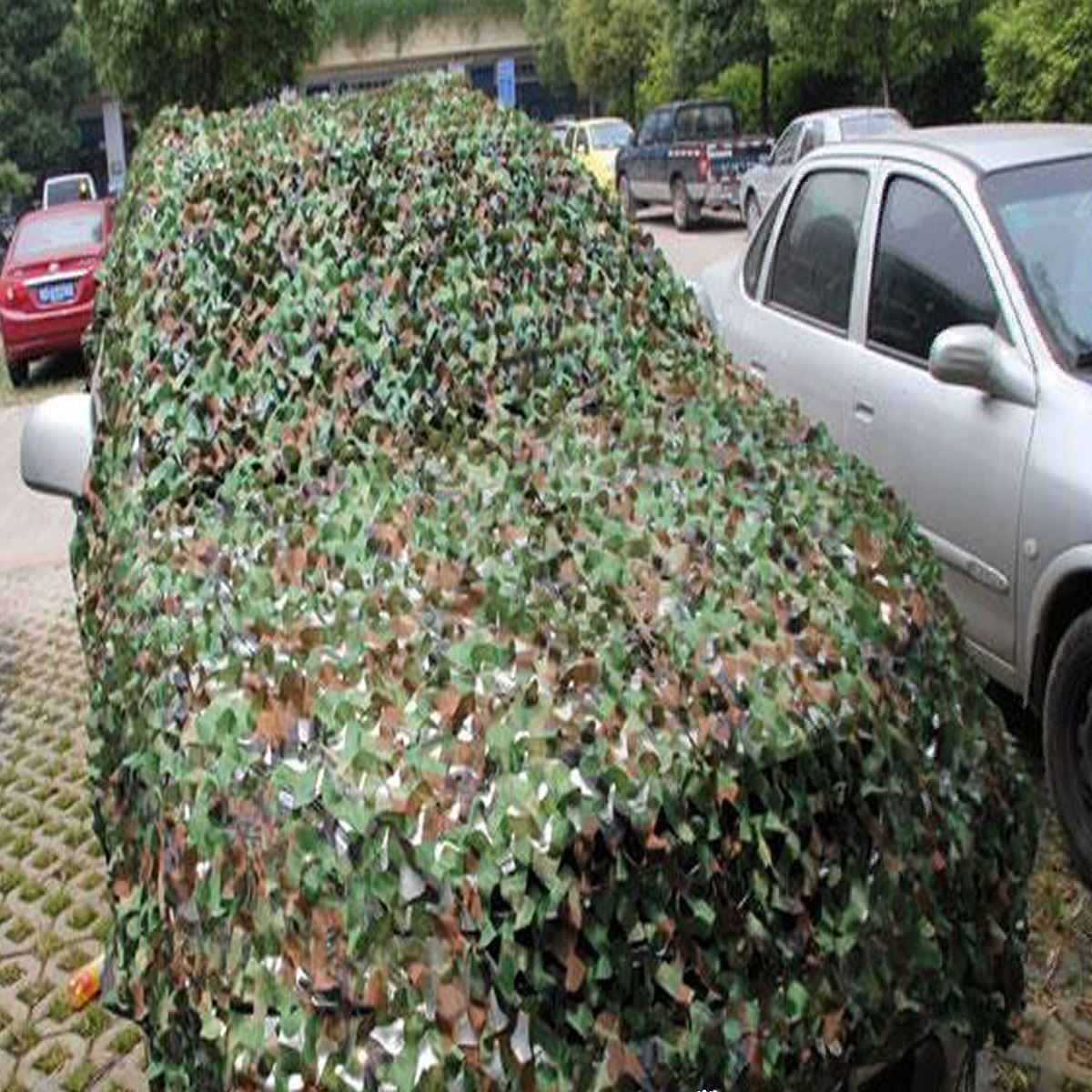 Sonstiges zu Militär: Armee Tarnnetz Tarnplane 3 x3 M – Neu (gemäss Beschreibung) aus Thun von thunshop 4