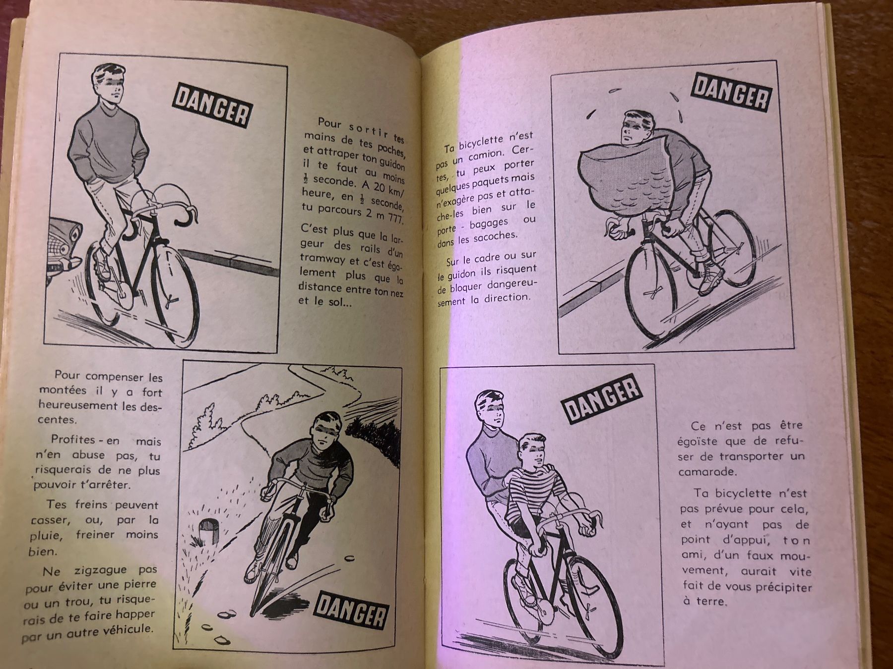 Alte Verkehrserziehungsbroschüre, La Sécurité Routière(3) (Gebraucht ...