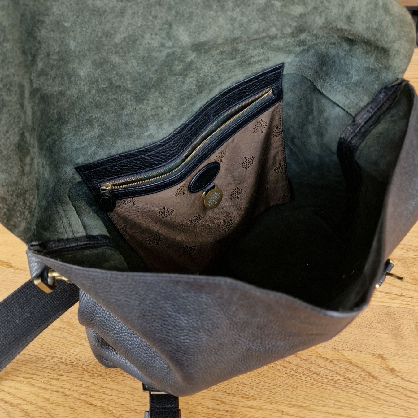 Mulberry Sacs femmes: Mulberry Barnaby Large Messenger Bag – Black Natural Leather – D'occasion à Wädenswil par boo_8ng2 2