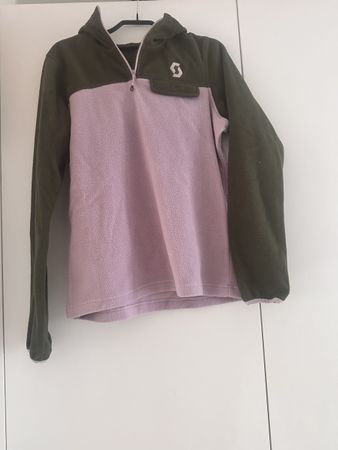 Scott Damen Fleecejacke mit Kapuze, Grösse M, Top! (52)
