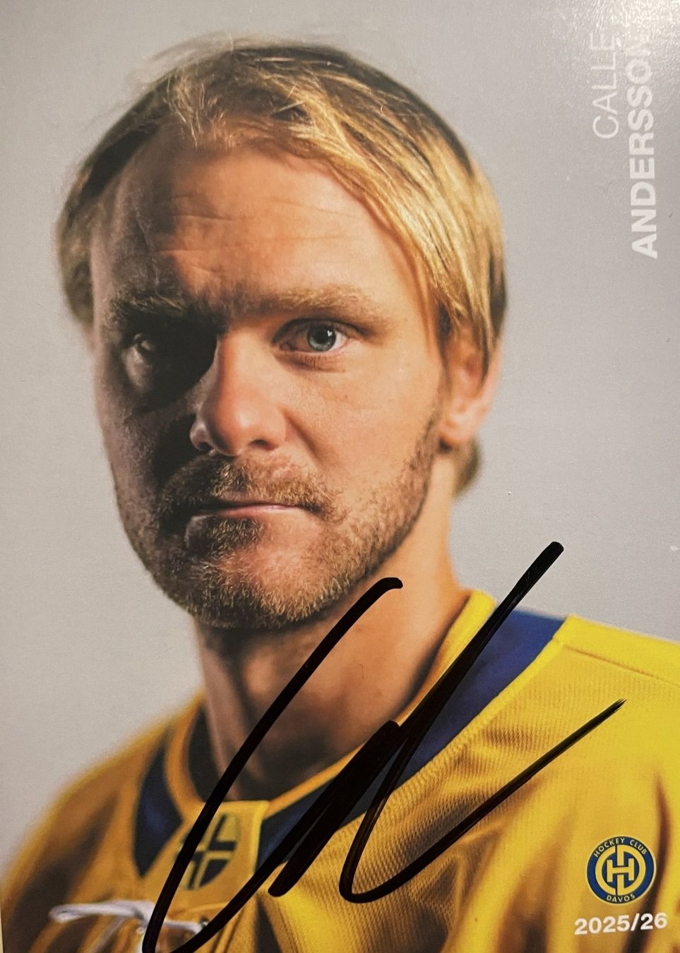 Autografi: Calle Andersson HCD Handsigniert – Nuovo (secondo la descrizione) da Seuzach venduto da PaoloNutini