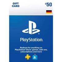 PlayStation Gutscheine 50 Euro für DE