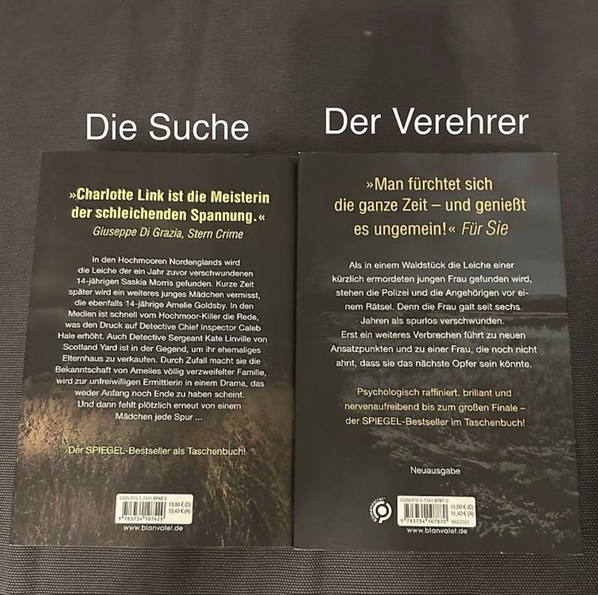 Bücher: Charlotte Link Kriminalromane – Neu (gemäss Beschreibung) aus Riniken von seli_98 1