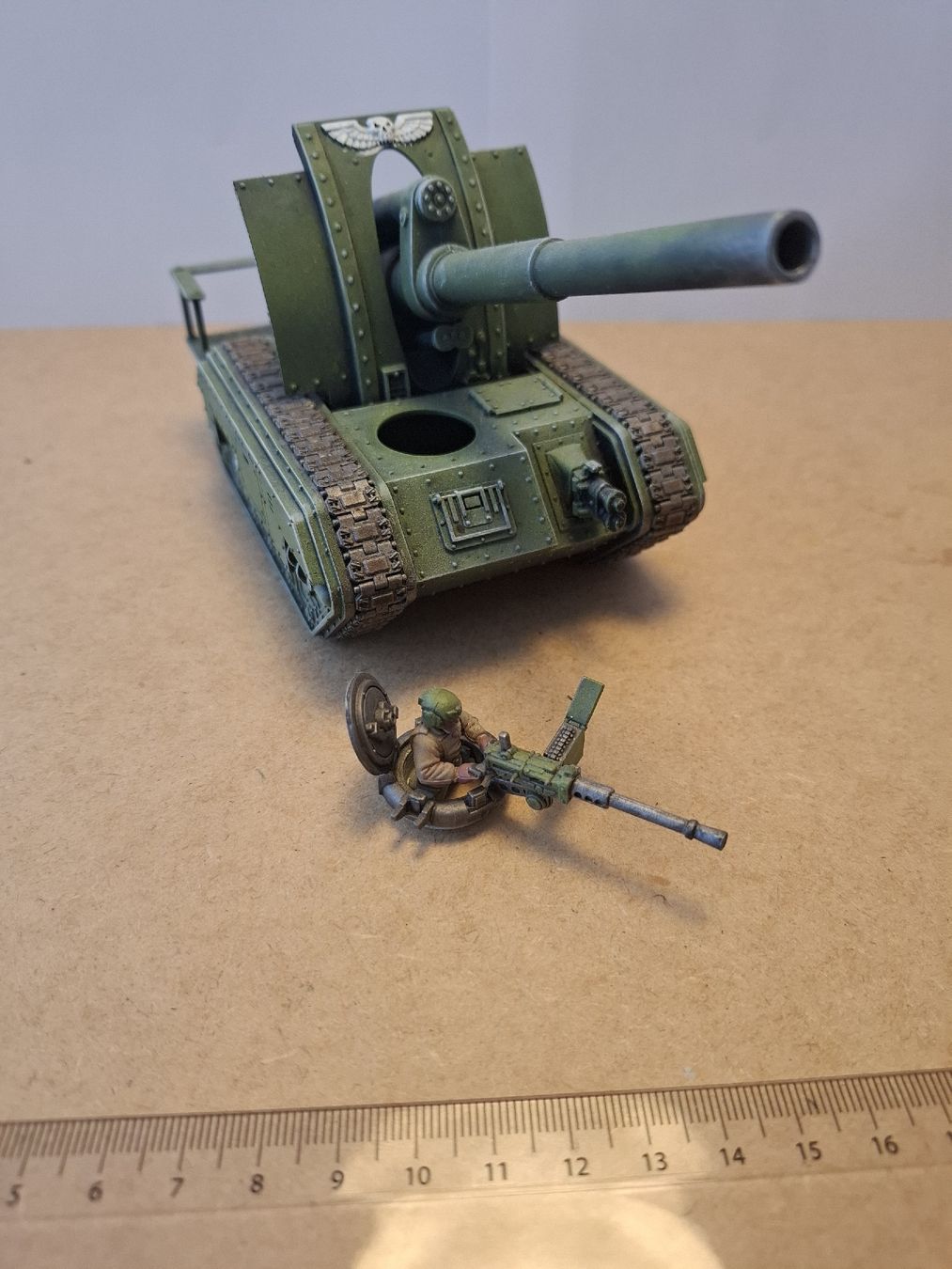 Kit di modellismo & Modellini statici: Warhammer 40K Astra Militarum Basilisk – Usato da Wettingen venduto da Sut_28dz 4