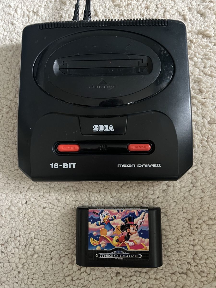 Sega Console: Sega Mega Drive 2 Konsole + 2 Controller + 1 Spiel Mickey – Usato da Baden venduto da tob_t8gw