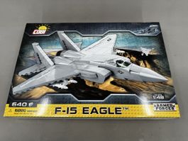 Cobi F-15 Eagle Flugzeug Bausatz 640 Klemmbausteine TeileNEU