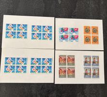 Sammlung seltener Briefmarken auf Bögen – ein absolutes