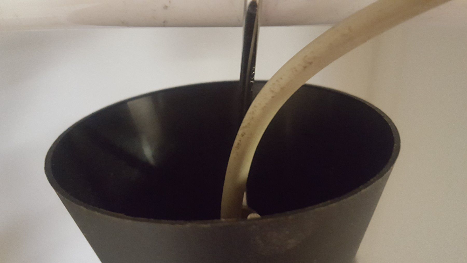 Lampadari & plafoniere: Vintage Decken-Hänge-Lampe .  Pressglas hellblau ,gemustert – Usato da Arlesheim venduto da shopradl 8