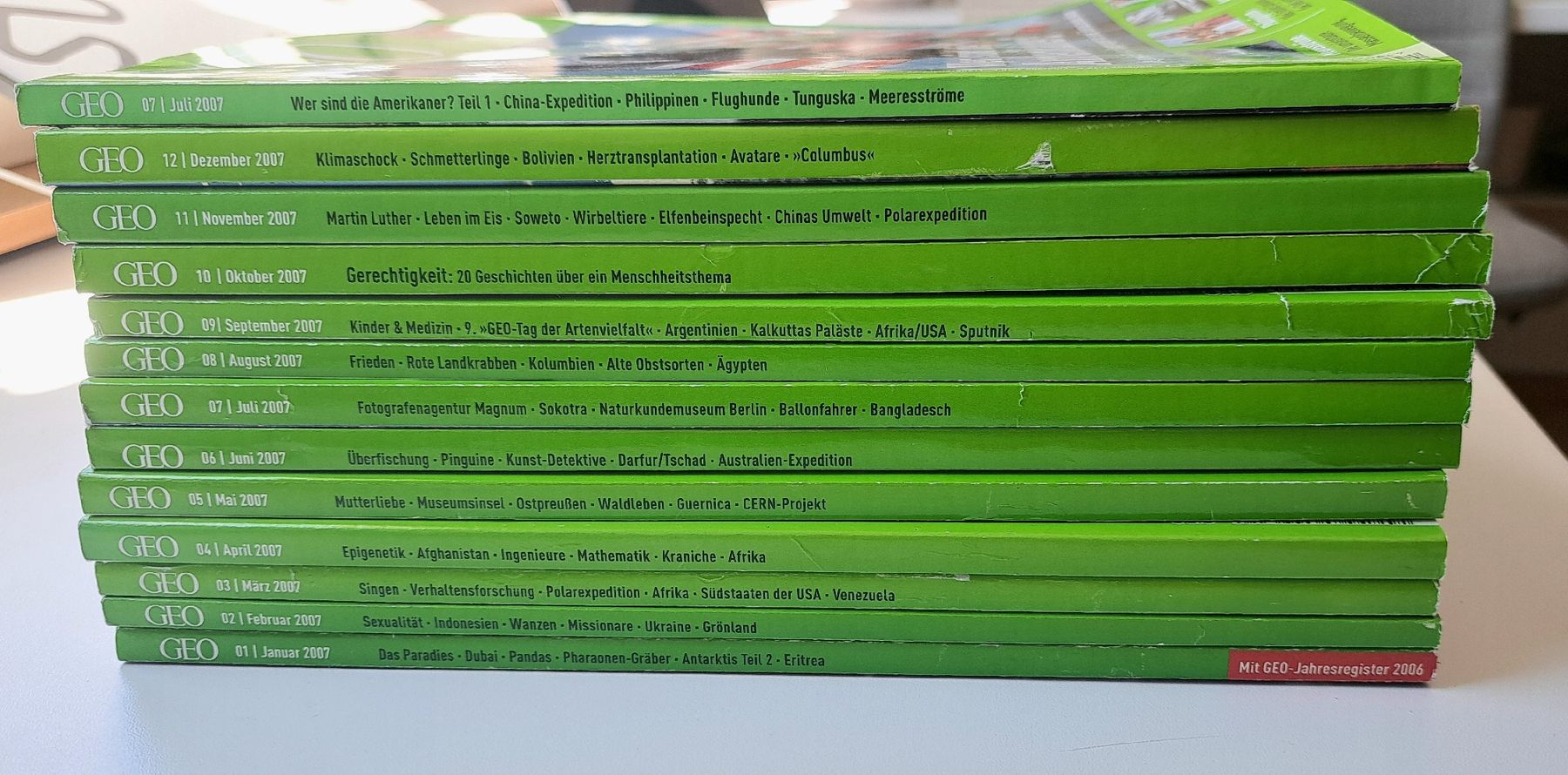 Riviste & Magazine: Magazine GEO (D) Jg.2007 – Usato da Cham venduto da Macmene 1