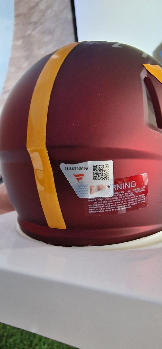 Autografi: Jayden Daniels signierter Mini Helm, Washington Commanders – Nuovo (secondo la descrizione) da Bremgarten AG venduto da Odin85 2