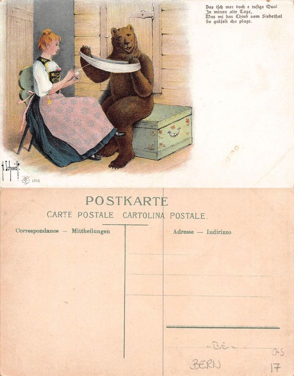 Litho H. Schmidt Berner Spinner | Kaufen auf Ricardo